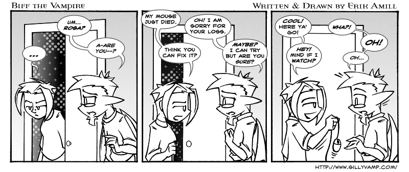 Biff the Vampire No.645 - IntelliMouse'd