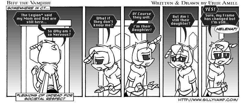 Biff the Vampire No.649 - Homecoming Pt1