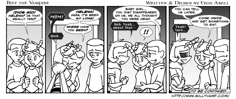 Biff the Vampire No.650 - Homecoming Pt2